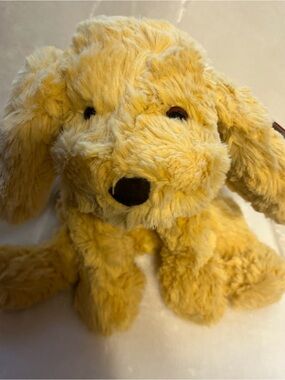 Gund Yellow Plush Puppy Dog Stuffed Animal